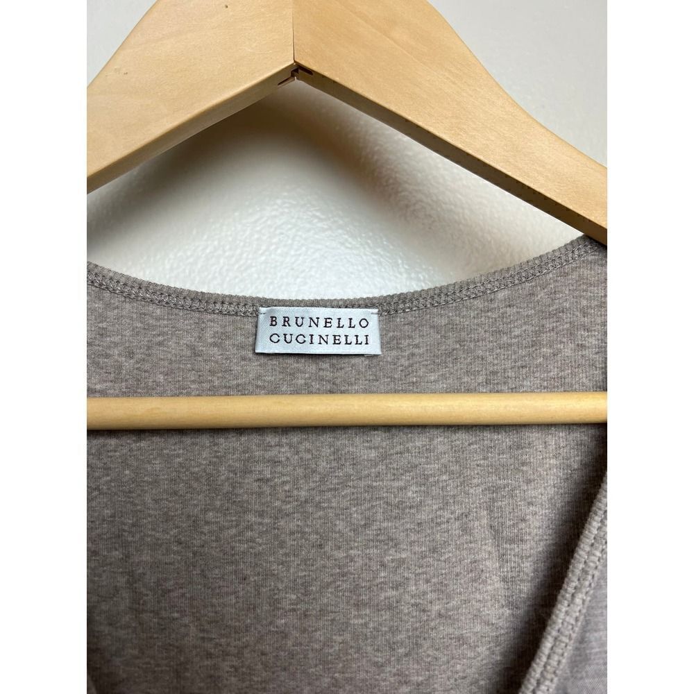Brunello Cucinelli Brown Tank Top Sz. XS - Picture 2 of 7
